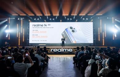  realme chính thức ra mắt bộ đôi “Bậc thầy chiến game”: realme 14 5G và realme 14T 5G, mang đến trải nghiệm người dùng tối ưu toàn diện