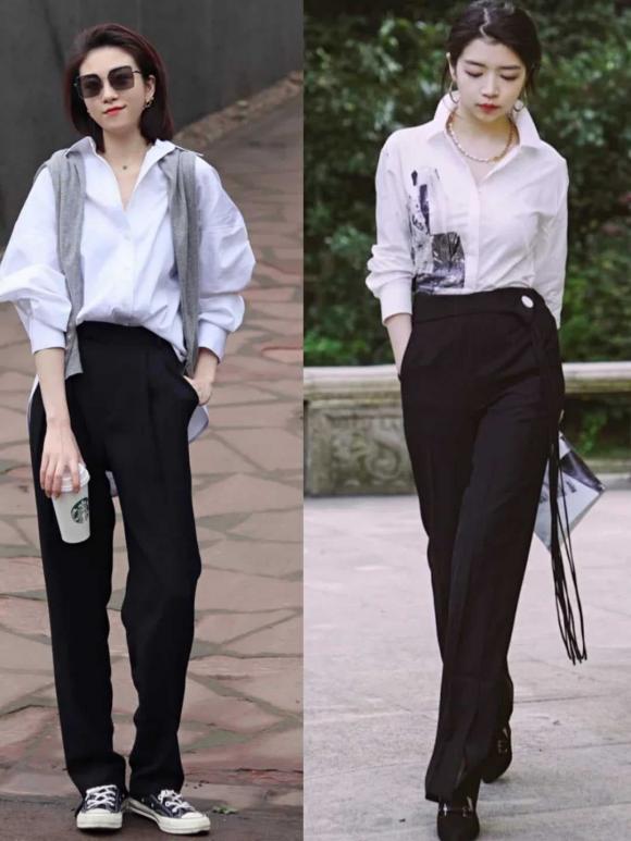 áo sơ mi, thời trang xuân hè, mẹo phối đồ
