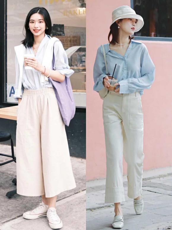 áo sơ mi, thời trang xuân hè, mẹo phối đồ